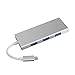 Produktbild Kongqiabona 7-in-1 USB Type-C Hub Type-C to HDMI Converter Adapter 4K Video HD TF Card Reader Multifunction USB 3.0 HUB for MacBook