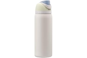 Owala FreeSip Insulated Stainless Steel Water Bottle with Straw for Sports and Travel, Leak Proof, BPA-Free, 945ml, Iced Breeze