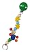 Hess Wooden Baby Toy Pacifier Mice Chain Clip