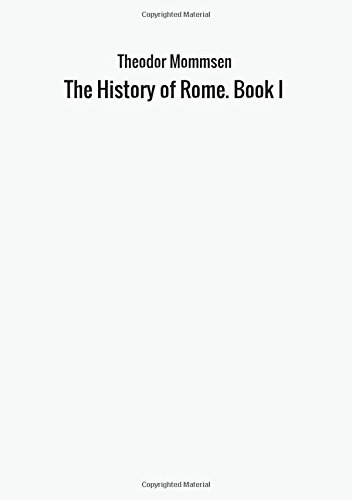 The History of Rome. Book I