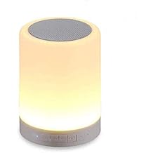 Kepeak Bluetooth Speaker Lamp, Smart Touch Control Dimmerabile Lampada a colori per camera da letto Sleeping Aid, miglior regalo per bambini, ragazzi e adulti