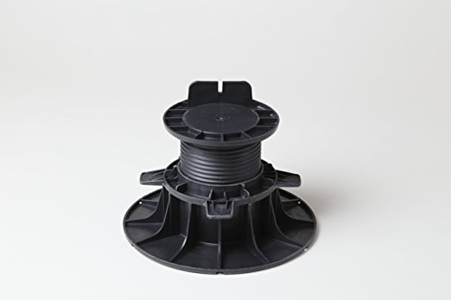 10 Stk Stellfüße für den Terrassenbau Höhenausgleich 80-140 mm WPC Terrassen Holz Dielen Fundament Unterkonstruktion Dachterrassen