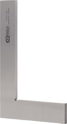 KS Tools Equerre simple acier KS, L.100 mm - BASE 70 mm - précision 1/25 -