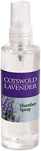 4 Bottles of Slumber Spray - Mist onto your pillow before sleep .. Made from Natural Lavender Oils - 100% Grown in Cotswold, England.