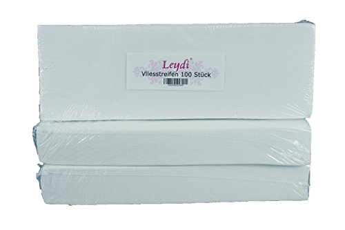 300 Leydi Vliesstreifen - für die Haarentfernung mit Warmwachs und Zuckerpaste