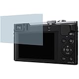 Panasonic Lumix DMC-TZ71 (2 St&uuml;ck) PREMIUM Displayschutzfolie Bildschirmschutzfolie ANTIREFLEX mit RAKEL UND TUCH - KRATZFEST UND PASSGENAU