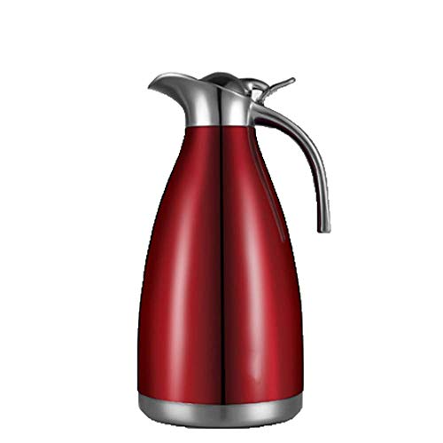 AA-SS Flacon Vide en Acier Inoxydable (Type 304), idal pour Le Service Table de caf Chaud ou Froid, de th ou d'eau, de Boissons et de Tasses Sauce. Isolation Double paroi