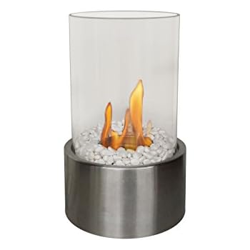 Mindarie Table Top Bio Ethanol Fireplace Amazon Co Uk Garden