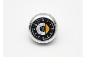 AOWIFT Orologio per auto Orologio, contatore elettronico decorativo per Smart Fortwo Forfour 451 453 450 452 454 Ornamenti Accessori