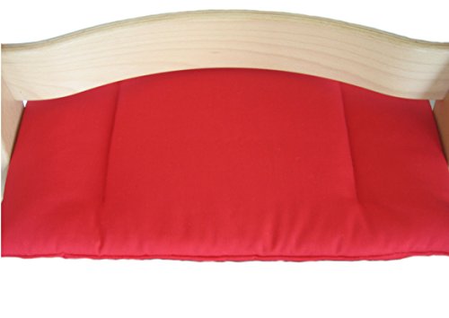 Preisvergleich Produktbild Sitzkissen rot uni für TT / Stokke