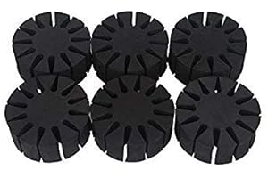 GLOGLOW 6 Pcs Durable EVA Foam Round Arrow Racks, Durable Arrows Separator Quiver Outdoor Hunting Target Shooting Archery Accessories