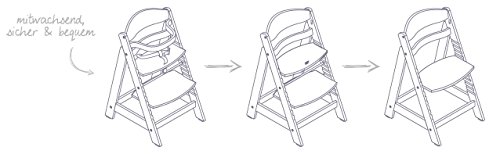 roba Treppenhochstuhl Sit Up III, mitwachsender Hochstuhl, verwendbar vom Babyhochstuhl bishin zum Jugendstuhl durch flexibel einstellbare Sitzhöhe, in verschiedenen Farben erhältlich - 5
