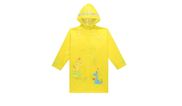 U A Impermeable Pour Enfants Avec Sac Pour Garcon Et Fille Impermeable Pour Enfant Vert Giallo1 Xxx Large Amazon Fr Vetements Et Accessoires