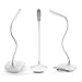 MSE Flexible USB LED Desk Lamps/Table Lamp Study Reading Lamp USB Rechargeable Led Touch LED Lamp - WHITE RS.699.00