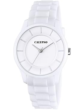 Calypso Damen-Armbanduhr Analog Quarz Plastik K5671/1