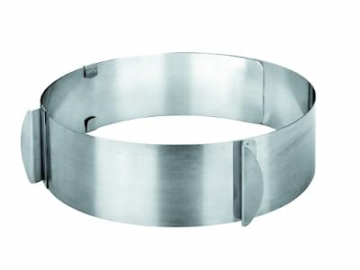Ibili 717216 Moule/Cercle éxtensible Inox (16..30 cm)