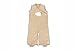 Produktbild Baby Boum leichter 2 – in – 1 Sleep Sack und Overall mit Super Soft 4D Sensory Elefant Applikation mit Knebelverschluss Schwanz Elefun Collection (Peanut Butter beige, 3–9 Monate)