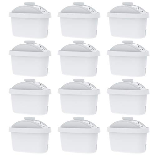 Waterdrop TÜV SÜD Certifiée Cartouche Filtrante, Compatible avec Brita Maxtra+ Maxtra Style Jug Marella Cool Mavea Elemaris XL Dafi Unimax Brita Fun (12)