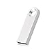 Produktbild Tchin USB-Speicher Flash Rotary Drive 2.0 Flash-Laufwerk Computer Business U Disk Memory Stick (Farbe : Silver-16GB)