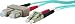 Produktbild Metz Connect 151j1eojo10e 1 m 2 x SC 2 x LC Aqua LWL-Kabel – Glasfaserkabel von (1 m, OM3, 2 x SC, 2 x LC, männlich/männlich, aqua)