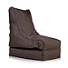 Produktbild Ecopuf Abdeckung Sitzsack Chaise Longue Fumiko Polyester Breite cm.50 cm Länge.Gebogen 75 cm. – Offen 150 cm. Sitzhöhe cm.Gebogen 85 cm. – Offen 30 cm. Marrone Scuro Nc15