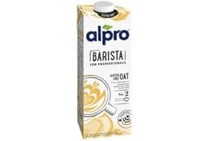 Alpro Professional OAT 1L Long Life Milk Alternative. Professional use Makes Crema Form (12)