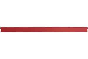 ‎OFFICER PRODUCTS DONAU Universal Klemmschienen / 10 Stück/Klemmschiene DIN A4/ 4mm für circa 40 Blatt/Klemmleiste für Sichtschutzstreifen/Befestigungs-clips/PVC Kunststoff/Rot