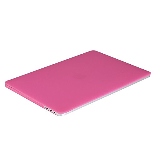 MOSISO MacBook Pro 13 Hülle 2016 – Ultra Slim Hochwertige Plastik Hartschale Tasche Schutzhülle Snap Case für NEUESTE MacBook Pro 13 Zoll (2016 Freisetzung) A1706 / A1708 mit/ohne Touch Bar and Touch ID, Rosa Rot - 6
