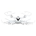 Price comparison product image GizmoVine MJX 6-AXIS GYRO Quadcopter-X400-V2 2.4G 4 Chanel X-SERIES Helicopter RTF Quadcopter with Headless Mode One Key Automatic Return 3D Roll Function FPV Real-Time with 1.0MP 720p HD for IOS and Android Colour White