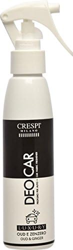 CRESPI MILANO Indoor and Tissues Oud and Ginger Car Air Freshener Spray 125 ml