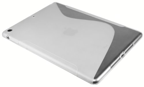mumbi S-TPU Schutzhülle iPad Air Hülle transparent weiss (passt NICHT mit Smart-Cover) - 4