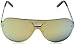 Quay Eyewear Unisex Adults’ Showtime Sunglasses, Gold (Gold/Gold), 1