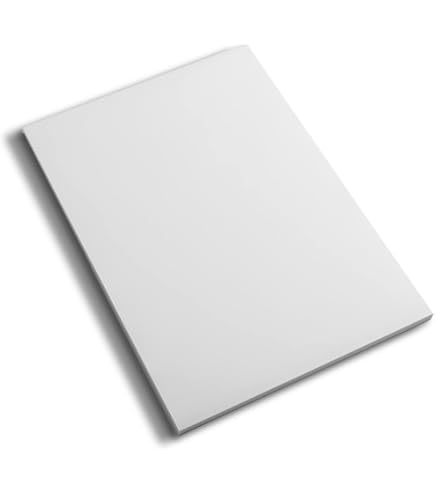 Papier bristol blanc quadrillé Q5x5 50 x 65 cm 205 g/m²
