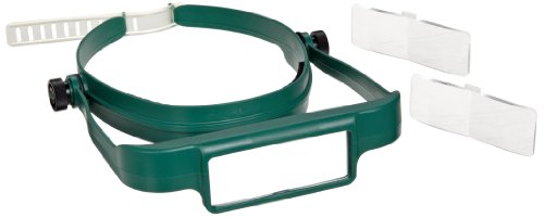 Donegan Optical OptiSIGHT Magnifying Visor-Green, Other, Multicoloured, 5.71 x 19.68 x 30.48 cm