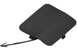 WHYCHSTORE - Protezione per palpebre per paraurti posteriore per Nissan Qashqai (J11B), compatibile con modelli dalla gamma di anni 2017-2021, copertura per gancio di traino per paraurti posteriore