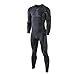Produktbild Selighting Herren Funktionsunterwäsche Thermo Skiunterwäsche Warme Unterwäsche Set für Ski Radsport Fitness Laufen (XL, Grau)