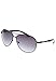Price comparison product image Timberland Sunglass Black Metal Aviator, Smoke Gradient Lens TB7114 2B