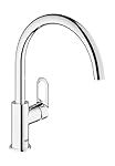 Grohe Start Loop Küchenarmatur, hoher Auslauf, Schwenkbereich 360°, (31374000)