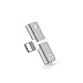 Produktbild Ocamo 2 in 1 Lightning Splitter Kopfhörer-Adapter Ladegerät für iPhone X, 8 Plus, 8, 7 Plus Silber