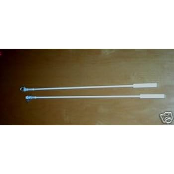 Curtain Draw Rods Pulls 100cm Amazon Co Uk Kitchen Home