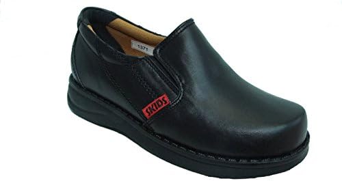 SKIDSMelo Boys Black Leather School Shoes