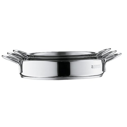 WMF Servierpfanne unbeschichtet Ø 18cm Mini Schüttrand Edelstahlgriff Cromargan Edelstahl induktionsgeeignet spülmaschinengeeignet - 3
