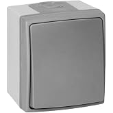 Miratic Wall Switch, Surface Switch, Outdoor Switch Ideal for Home and Commercial Use - Safe and Durable IP55 Surface Mount G