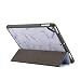 Produktbild Sixcup® Marbled Tablet Case für iPad 9,7-Zoll-Fall Ultra Dünn Smart Hülle Leichte Stand Schutzhülle Shell Stand Cover Stifthalter mit Auto Sleep/Wake 2018 (Purple)