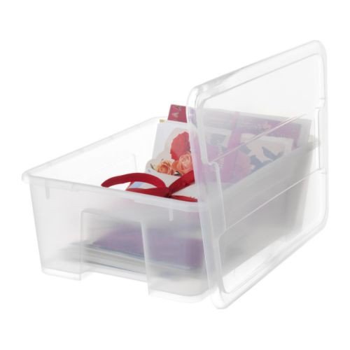 IKEA „SAMLA“ Box 11 Liter mit Deckel Aufbewahrungsbox - 2