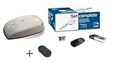 TOP-432EE Transmisor bicanal multiusos, 4.096 combinaciones con autoaprendizaje a 433,92 MHz (1 unidad); AF43S tarjeta radio 433,92 MHz (1 unidad)