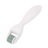 Roller - SODIAL(R) 600 Microneedle skin Derma Roller 2mm Body therapy (White + Green)
