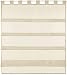 Produktbild Bestlivings beige Bistrogardine Transparent mit Schlaufen in 90x110 cm (BxL), in vielen Varianten erhältlich