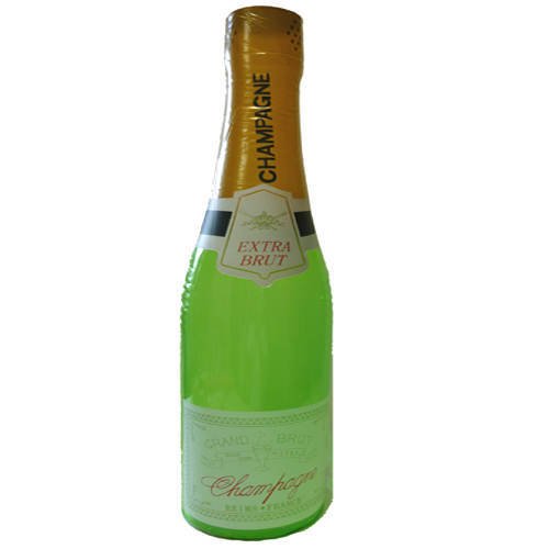 Sektflasche aufblasbar, ca. 75 cm