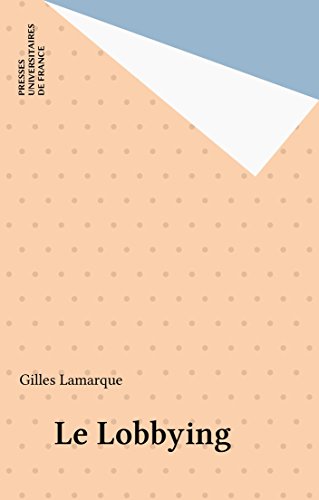 Le Lobbying gratuit